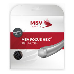 Tenisové Struny MSV Focus-HEX 12m schwarz